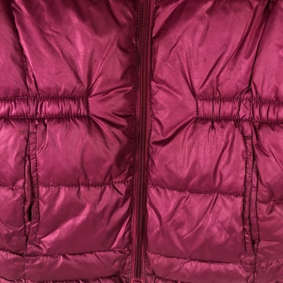 Old Navy Kids Girls Quilted Puffer Jacket Hooded Parka Coat Winter Warm Outwear - Picture 3 of 14